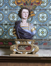 Buste d'homme. © Région Bourgogne-Franche-Comté, Inventaire du patrimoine