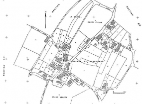 Cadastre : 1961, section AE. © Région Bourgogne-Franche-Comté, Inventaire du patrimoine