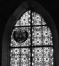 Ecu aux armoiries de la famille de Poupet. © Région Bourgogne-Franche-Comté, Inventaire du patrimoine