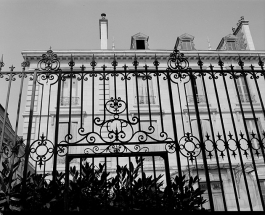 Détail grille de clôture. © Région Bourgogne-Franche-Comté, Inventaire du patrimoine