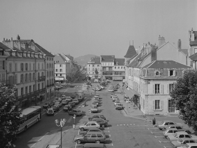 Vue générale depuis le théâtre. © Région Bourgogne-Franche-Comté, Inventaire du patrimoine