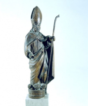 Saint Nicolas vu de trois quarts droit. © Région Bourgogne-Franche-Comté, Inventaire du patrimoine