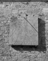 Le cadran solaire. © Région Bourgogne-Franche-Comté, Inventaire du patrimoine
