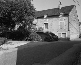 Façade antérieure. © Région Bourgogne-Franche-Comté, Inventaire du patrimoine