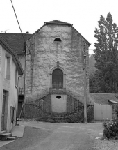 Chapelle : façade antérieure. © Région Bourgogne-Franche-Comté, Inventaire du patrimoine