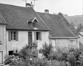 Façade postérieure. © Région Bourgogne-Franche-Comté, Inventaire du patrimoine