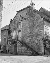 Façade latérale gauche. © Région Bourgogne-Franche-Comté, Inventaire du patrimoine