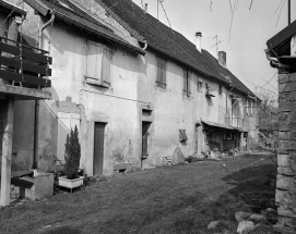 Façade postérieure. © Région Bourgogne-Franche-Comté, Inventaire du patrimoine