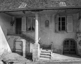 Façade antérieure : partie droite vue de face. © Région Bourgogne-Franche-Comté, Inventaire du patrimoine