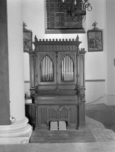 Harmonium, vu de face. © Région Bourgogne-Franche-Comté, Inventaire du patrimoine