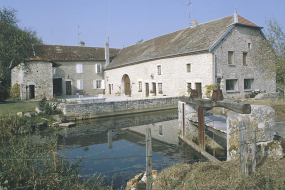 Vue d'ensemble des bâtiments. © Région Bourgogne-Franche-Comté, Inventaire du patrimoine