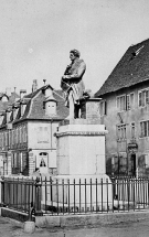 Statue de Cuvier, années 1870. © Région Bourgogne-Franche-Comté, Inventaire du patrimoine