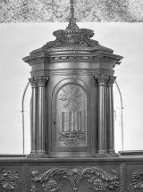 Le tabernacle, vu de face. © Région Bourgogne-Franche-Comté, Inventaire du patrimoine
