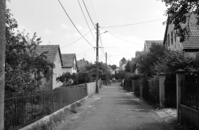 Rue n° 1 de la cité Bellevue. SRI. Inventaire topographique du canton de Beaucourt (1981-1982). © Région Bourgogne-Franche-Comté, Inventaire du patrimoine
