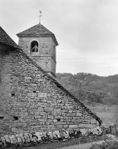 Vue du clocher depuis le nord-est. © Région Bourgogne-Franche-Comté, Inventaire du patrimoine