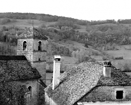 Vue du clocher depuis le nord. © Région Bourgogne-Franche-Comté, Inventaire du patrimoine