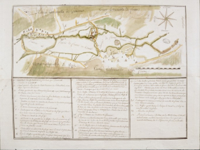 Plan du territoire de Greucourt. © Région Bourgogne-Franche-Comté, Inventaire du patrimoine