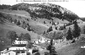 De Morez aux Rousses (Jura) - sous les Barres (alt. 937 m.). © Région Bourgogne-Franche-Comté, Inventaire du patrimoine