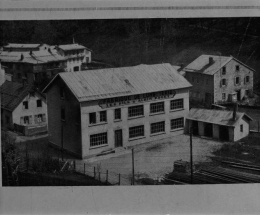Vue d'ensemble de l'usine. Photographie, s.d. [2e quart 20e siècle, vers 1933]. © Région Bourgogne-Franche-Comté, Inventaire du patrimoine