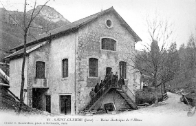 Saint-Claude (Jura) - Usine électrique de l'Abîme. © Région Bourgogne-Franche-Comté, Inventaire du patrimoine