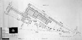 Plan topographique [plan-masse], 1992. © Région Bourgogne-Franche-Comté, Inventaire du patrimoine ;  Chambre de Commerce et d'Industrie du Doubs