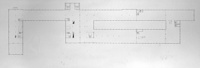 Plan d'immeuble. C.C.I. du Doubs. 1er étage, 1992. © Région Bourgogne-Franche-Comté, Inventaire du patrimoine ;  Chambre de Commerce et d'Industrie du Doubs