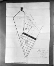 Projet d'aménagement du parc. © Région Bourgogne-Franche-Comté, Inventaire du patrimoine