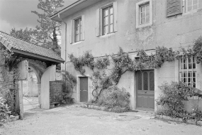 Façade antérieure, partie gauche. © Région Bourgogne-Franche-Comté, Inventaire du patrimoine