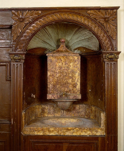 Vue de la niche. © Région Bourgogne-Franche-Comté, Inventaire du patrimoine