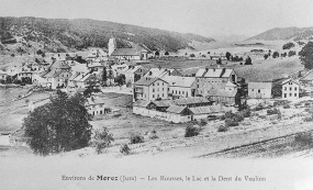 Environs de Morez (Jura) - les Rousses, le Lac et la Dent du Vaulion. © Région Bourgogne-Franche-Comté, Inventaire du patrimoine