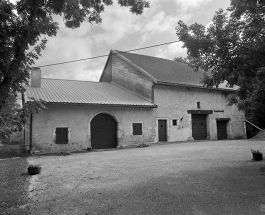 Façade postérieure. © Région Bourgogne-Franche-Comté, Inventaire du patrimoine