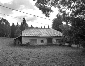 Façade postérieure. © Région Bourgogne-Franche-Comté, Inventaire du patrimoine