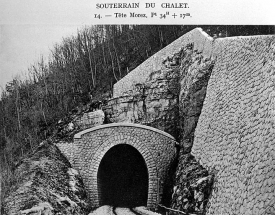 Souterrain du Chalet. Tête Morez, [1919]. © Région Bourgogne-Franche-Comté, Inventaire du patrimoine