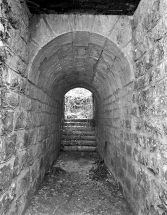 Passage et voûte, depuis l'ouest. © Région Bourgogne-Franche-Comté, Inventaire du patrimoine