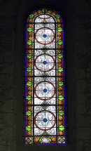 Une verrière décorative. © Région Bourgogne-Franche-Comté, Inventaire du patrimoine