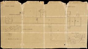 Plan du tissage du Haut-du-Them. © Région Bourgogne-Franche-Comté, Inventaire du patrimoine