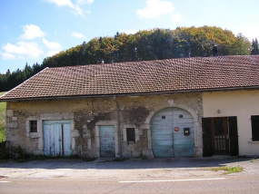 Vue générale de la façade antérieure. © Région Bourgogne-Franche-Comté, Inventaire du patrimoine