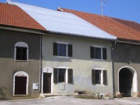 Vue de la façade antérieure. © Région Bourgogne-Franche-Comté, Inventaire du patrimoine