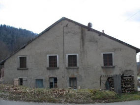 Le pignon nord. © Région Bourgogne-Franche-Comté, Inventaire du patrimoine