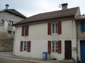 Vue générale de la façade antérieure. © Région Bourgogne-Franche-Comté, Inventaire du patrimoine