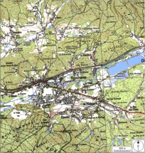 Carte de localisation. Carte topographique au 1:25000, I.G.N., Ballon d'Alsace, 3520 ET. SCAN 25 © IGN - 2008, Licence n°2008CISE29-68. © Région Bourgogne-Franche-Comté, Inventaire du patrimoine