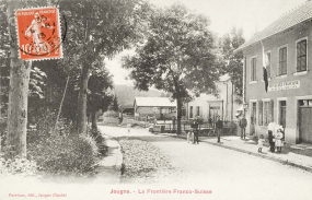 Jougne.- La Frontière Franco-Suisse © Région Bourgogne-Franche-Comté, Inventaire du patrimoine