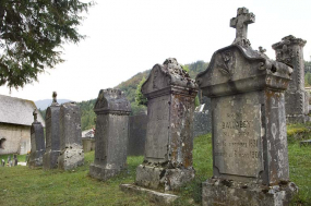 Vue d'ensemble en direction de la chapelle. © Région Bourgogne-Franche-Comté, Inventaire du patrimoine