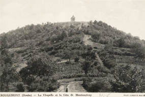 Rougemont (Doubs)- La Chapelle et la Côte de Montaucivey. © Région Bourgogne-Franche-Comté, Inventaire du patrimoine