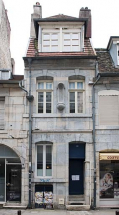 Façade sur rue de face. © Région Bourgogne-Franche-Comté, Inventaire du Patrimoine