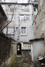 Logis principal : façade postérieure, de face. © Région Bourgogne-Franche-Comté, Inventaire du Patrimoine