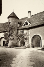 Façade antérieure de l'hôtel de Choiseul, côté cour. © Région Bourgogne-Franche-Comté, Inventaire du patrimoine