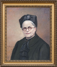 Portrait de Marie Garret, tableau, par Félix Desgranges, s.d. [avant 1919]. © Région Bourgogne-Franche-Comté, Inventaire du patrimoine