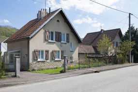 Maisons jumelées (rue de Champagne). © Région Bourgogne-Franche-Comté, Inventaire du patrimoine