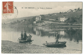 12. Les Brenets - Le Doubs à Chaillexon, 1er quart 20e siècle [entre 1908 et 1913]. © Région Bourgogne-Franche-Comté, Inventaire du patrimoine